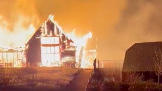 £90 million clubhouse at English golf course DESTROYED by fire